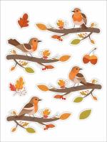 Opakowanie Dekoracje jesienne - Ptaszki na gałęzi 8szt