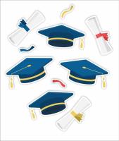 Opakowanie Dekoracje okienne dwustronne - Birety 01 10szt