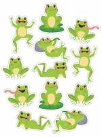 Opakowanie Dekoracje okienne dwustronne - Żabki 01 12szt