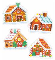 Opakowanie Dekoracje okienne świąteczne - Piernikowe... 4szt
