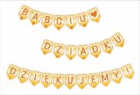 Opakowanie Dekoracje okolicznościowe - Babciu, Dziadku.. 25el