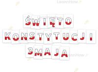 Opakowanie Dekoracje patriotyczne - Święto konstytucji