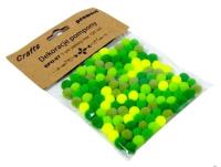 Opakowanie Dekoracje pompony 1cm mix zielony 120szt