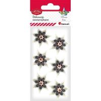 Opakowanie Dekoracje samoprzylepne papierowo-foliowe 3D 6szt