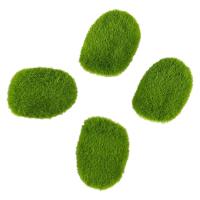 Opakowanie Dekoracyjne kamienie z imitacji mchu 4szt