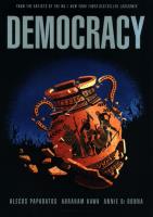 Democracy: a graphic novel. Autor: Papadatos Alecos. SmakLiter.pl Okładka książki Democracy: a graphic novel