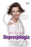 Depresjologia. Autor: Agata Komorowska. SmakLiter.pl Okładka książki Depresjologia