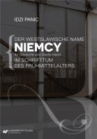 Okładka książki Der Westslawische Name Niemcy fur Deutsche