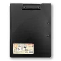 Opakowanie Deska z dwoma klipami i okładką A4/A3 czarna