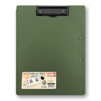 Opakowanie Deska z dwoma klipami i okładką A4/A3 zielona