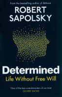 Determined. Autor: Robert M. Sapolsky. SmakLiter.pl Okładka książki Determined