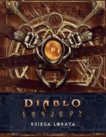 Diablo: Księga Lorata. Autor: Matthew J. Kirby. SmakLiter.pl Okładka książki Diablo: Księga Lorata