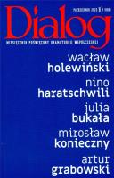 Okładka książki Dialog 10/2023