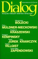 Okładka książki Dialog 11-12/2023
