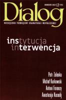 Okładka książki Dialog 12/2022