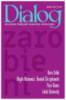 Okładka książki Dialog 3/2023