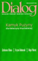 Dialog 4/2024. Autor:   Praca zbiorowa. SmakLiter.pl Okładka książki Dialog 4/2024