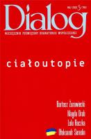 Okładka książki Dialog 5/2022