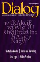Dialog 9/2024. Autor:   Praca zbiorowa. SmakLiter.pl Okładka książki Dialog 9/2024