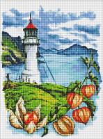 Opakowanie Diamentowa mozaika bez ramy - Latarnia morska