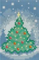 Opakowanie Diamentowa mozaika - Choinka 10x15cm