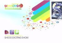 Opakowanie Diamentowa mozaika - Delfiny 20x30cm