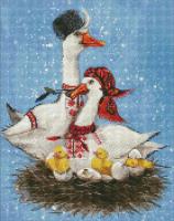 Opakowanie Diamentowa mozaika - Duża rodzina z kryształkami