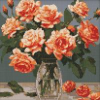 Opakowanie Diamentowa mozaika - Elegancki bukiet 30x30cm