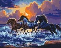 Opakowanie Diamentowa mozaika Galop koni NO-1009415