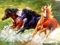 Opakowanie Diamentowa mozaika Konie 60597