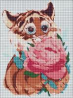 Diamentowa mozaika - Kwiaty dla mamy 30x40cm. Wydawca: Ideyka. SmakLiter.pl Opakowanie Diamentowa mozaika - Kwiaty dla mamy 30x40cm