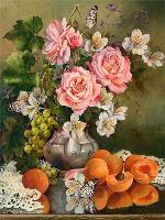 Opakowanie Diamentowa mozaika Kwiaty w wazonie 60251