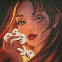 Opakowanie Diamentowa mozaika - Magiczna bawełna 40x40cm