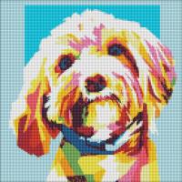 Diamentowa Mozaika - Małe zwierzątko 40x40cm. Wydawca: Ideyka. SmakLiter.pl Opakowanie Diamentowa Mozaika - Małe zwierzątko 40x40cm