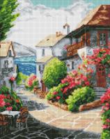 Opakowanie Diamentowa mozaika - Miasto nad morzem 40x50cm