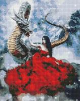 Opakowanie Diamentowa mozaika - Mistyczne spotkanie 40x50cm