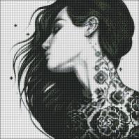 Opakowanie Diamentowa mozaika - Nieposłuszny 40x40cm