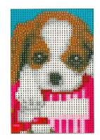 Opakowanie Diamentowa mozaika - Piesek 10x15cm