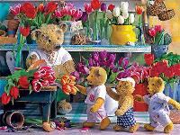 Opakowanie Diamentowa mozaika Pluszowe misie 60883