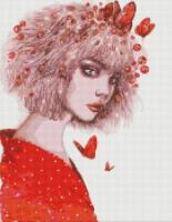 Opakowanie Diamentowa mozaika - Pocałunek motyli 40x50cm