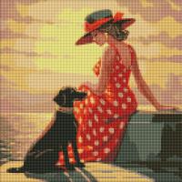 Opakowanie Diamentowa mozaika - Poranny spacer 40x40cm