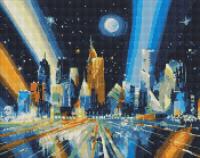 Opakowanie Diamentowa mozaika - Promienie metropolii 40x50