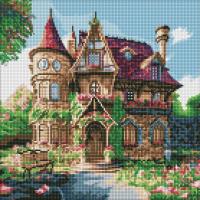 Opakowanie Diamentowa mozaika - Przytulny pałacyk 40x40cm