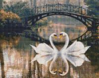 Opakowanie Diamentowa mozaika - Romantyczna historia 40x50cm