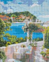 Opakowanie Diamentowa mozaika - Śniadanie nad morzem 40x50cm