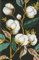 Opakowanie Diamentowa mozaika - Śnieżnobiała bawełna 20x30cm