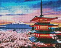 Diamentowa Mozaika - Ukochana Japonia 40x50cm. Wydawca: Ideyka. SmakLiter.pl Opakowanie Diamentowa Mozaika - Ukochana Japonia 40x50cm