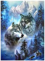 Opakowanie Diamentowa mozaika Wilki w górach NO-1009379