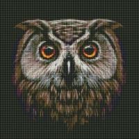 Opakowanie Diamentowy mozaika - Ptak mądrości 40x40cm