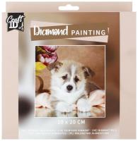 Opakowanie Diamentowy obraz - Pies 20x20cm